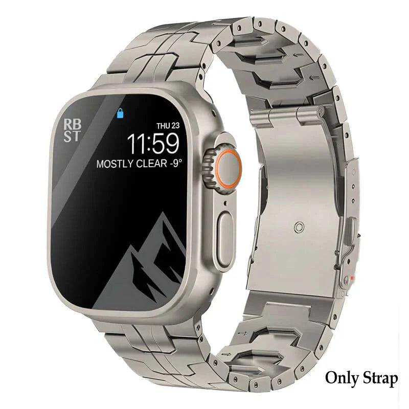 Titanium Chronolink Bracelet For Apple Watch